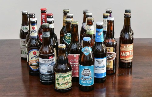 Beer bottles