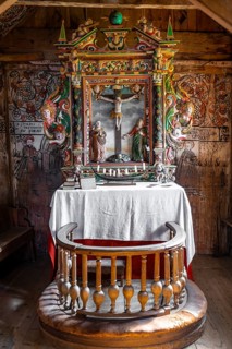 Altar of the Urnes Stave Church