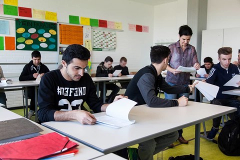 Teaching a refugee class or AVI