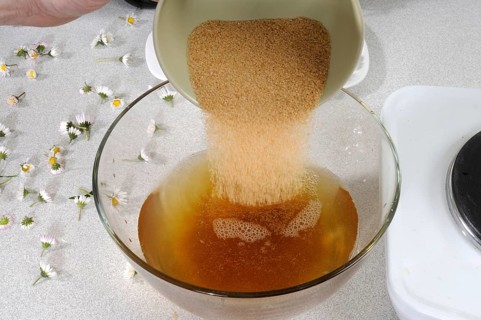 Production of daisy syrup