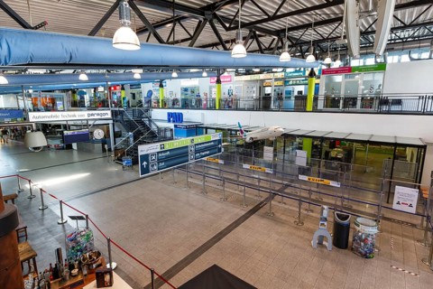 Terminal of Paderborn Lippstadt Airport