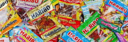 Haribo gummy bears gummy bears different varieties wallpaper