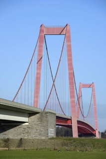 Rhine bridge near Emmerich