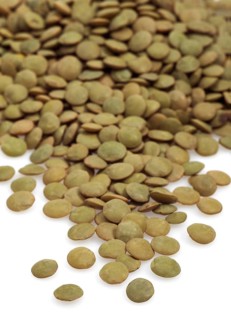 French lentils named St. Flour Blonde lentils