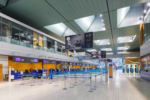 Terminal of Luxembourg Airport