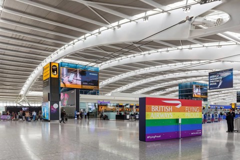 British Airways Terminal 5 at London Heathrow Airport