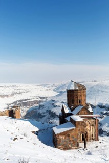 Tigran Honent's church in Ani is a ruined medieval Armenian town