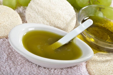 Grape seed oil with sea salt