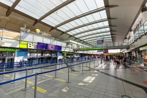 Terminal of Dortmund Airport