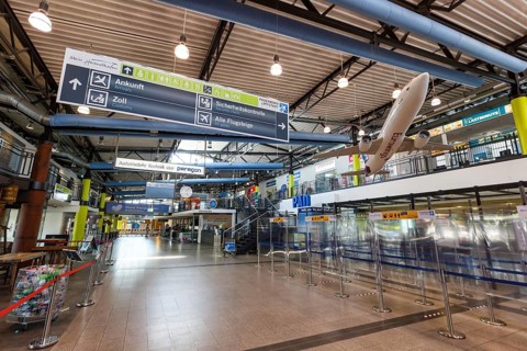 Terminal of Paderborn Lippstadt Airport