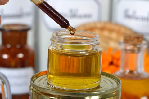 Production Calendula ointment