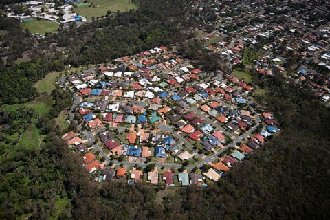 Aerial view of Wellington Point
