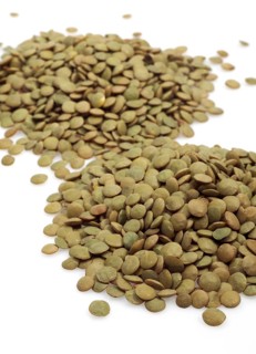 French blonde lentils from St. Flour