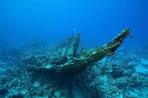 Bow of the Heaven One wreck
