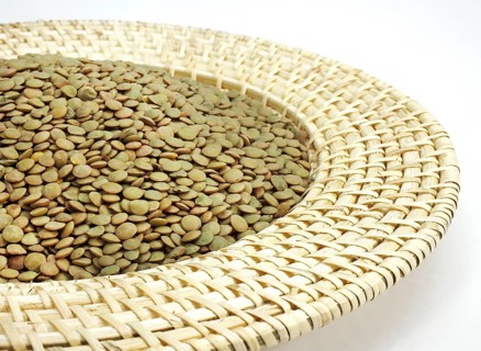 French blonde lentils from St. Flour