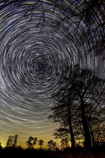 Star trails