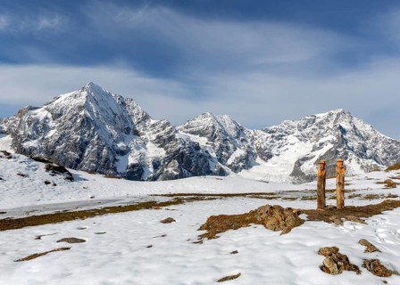 Ortler group with Koenigspitze