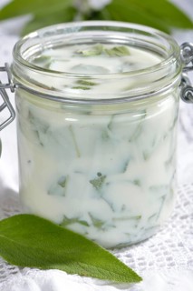 Sage milk