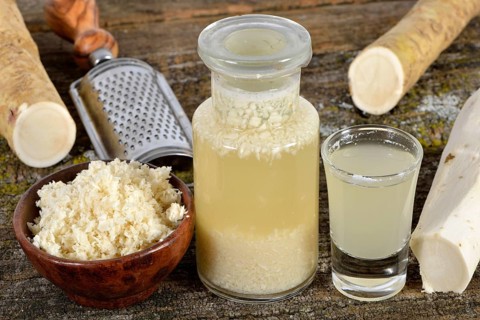 Production Horseradish wine
