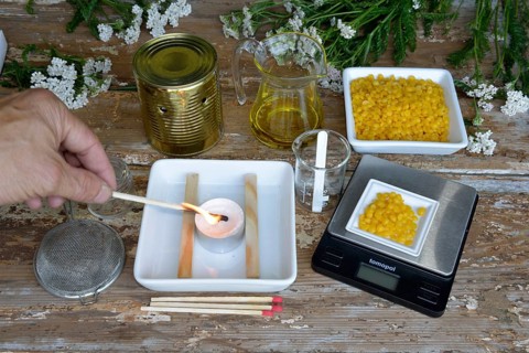 Production Yarrow ointment