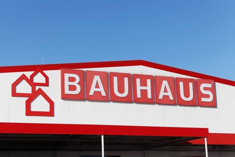 Logo of the DIY chain Bauhaus