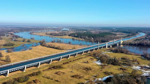 Waterway junction Magdeburg