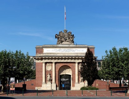 Berlin Gate from 1722