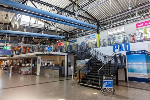 Terminal of Paderborn Lippstadt Airport