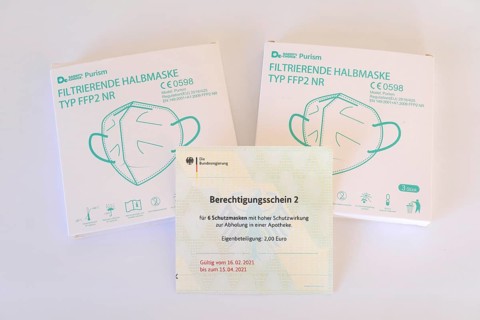 2 packs FFP2 masks