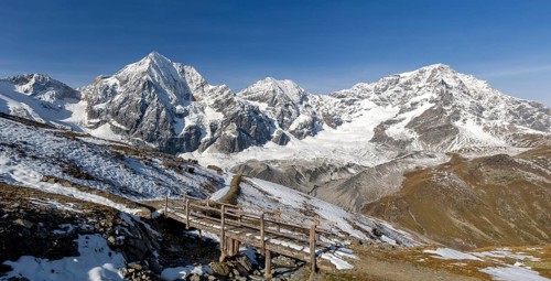 Ortler group with Koenigspitze