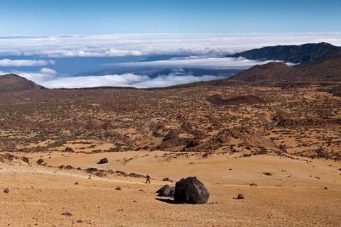 Teide eggs or lava balls in Teide National Park