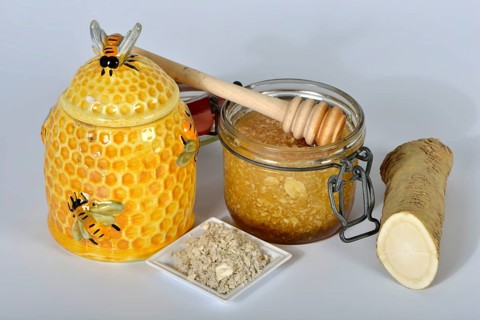 Production horseradish syrup