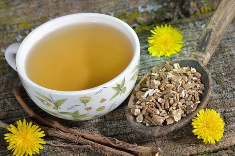 Dandelion root tea