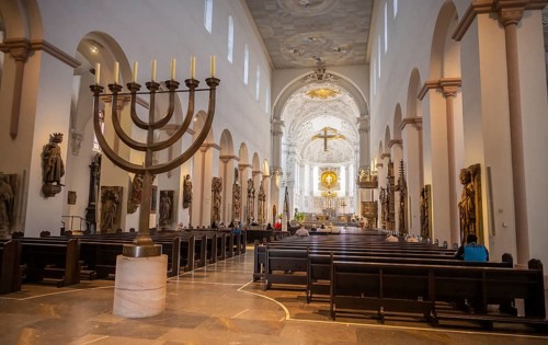 Interior with altar