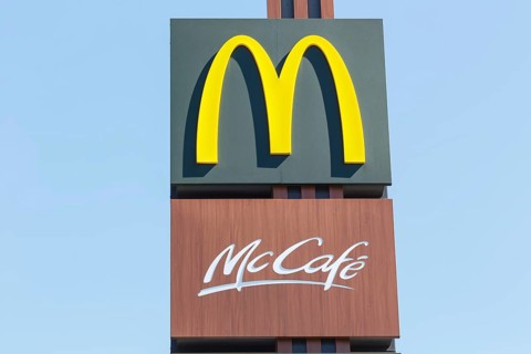 McDonalds Logo Symbol Sign McDonald's McCafe Cafe Restaurant Mc Donald's Mc Donalds in Germany