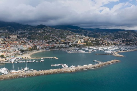 Aerial view Sanremo