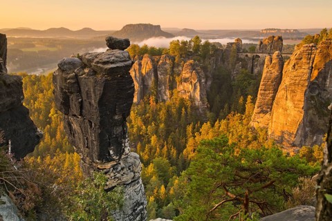View to the Bastei