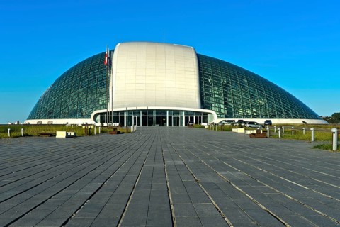 Former Parliament building of the Georgian Parliament in Kutaisi