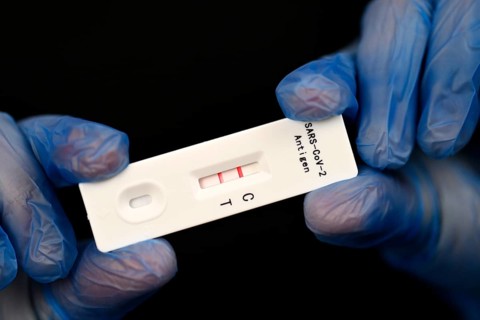 Positive antigen rapid test