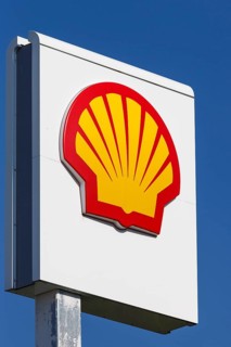 Shell logo symbol sign gas station petrol in Germany