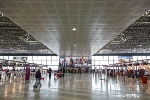 Terminal 1 of Malpensa Airport in Milan