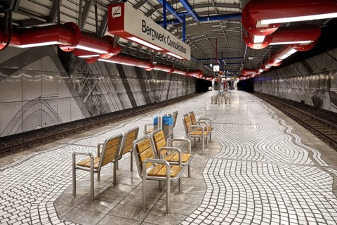 Underground station Bergwerk Consolidation