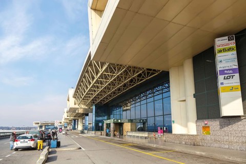 Terminal 1 of Malpensa Airport in Milan