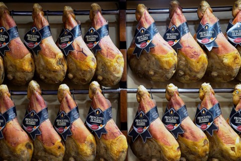 Suspended ham