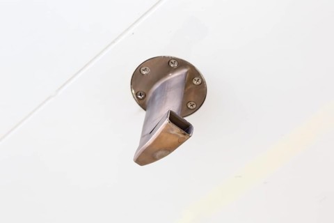 Temperature sensor on an Airbus A320 of Germanwings with the registration D-AIQN at Stuttgart Airport