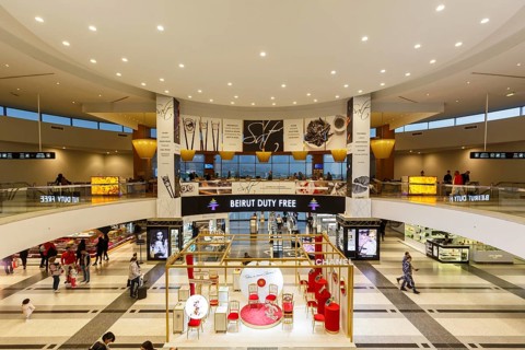 Duty Free Shops in Beirut Airport Terminal