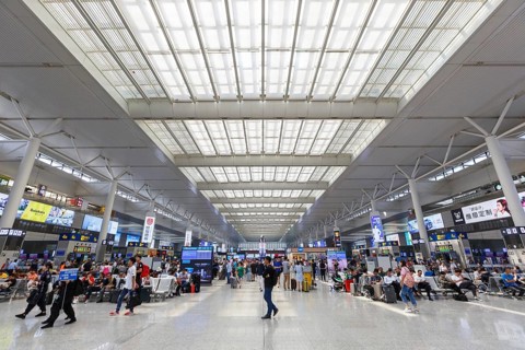 Hongqiao Railway Station Railway Station in Shanghai