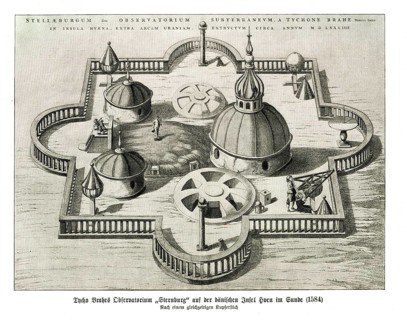 Tycho Brahe's Sternburg Observatory on the Danish island of Ven im Sunde