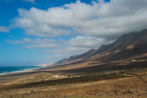 Remote Cofete beach