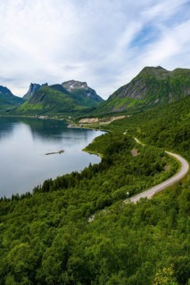 View from Bergsbotn viewing platform